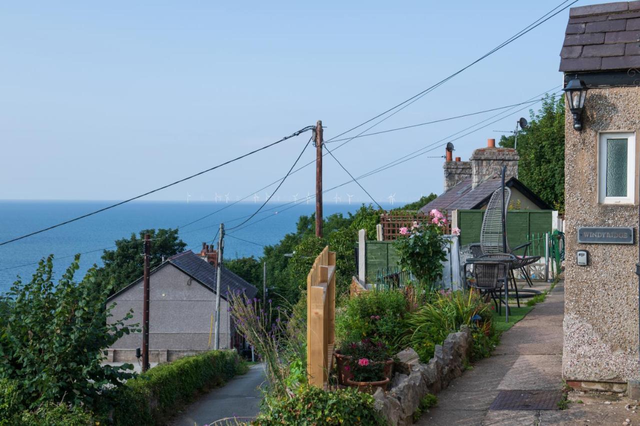 老科尔温Windy Ridge Terrace With Beautiful Sea Views, North Wales Coast别墅 外观 照片